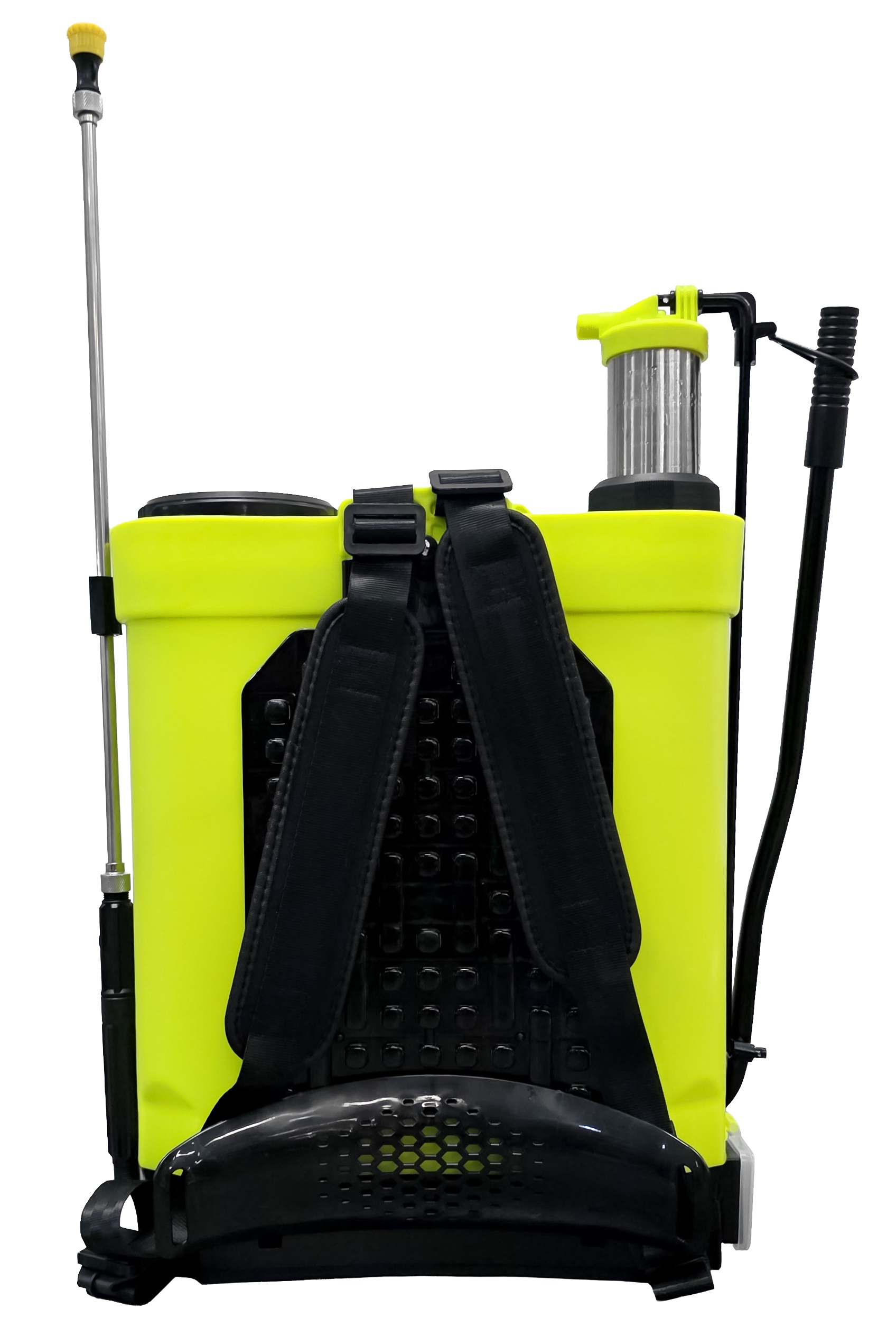 Fumigadora PowerMix MACHO Vista Trasera - Tanque 20 Litros con Correas Ergonómicas